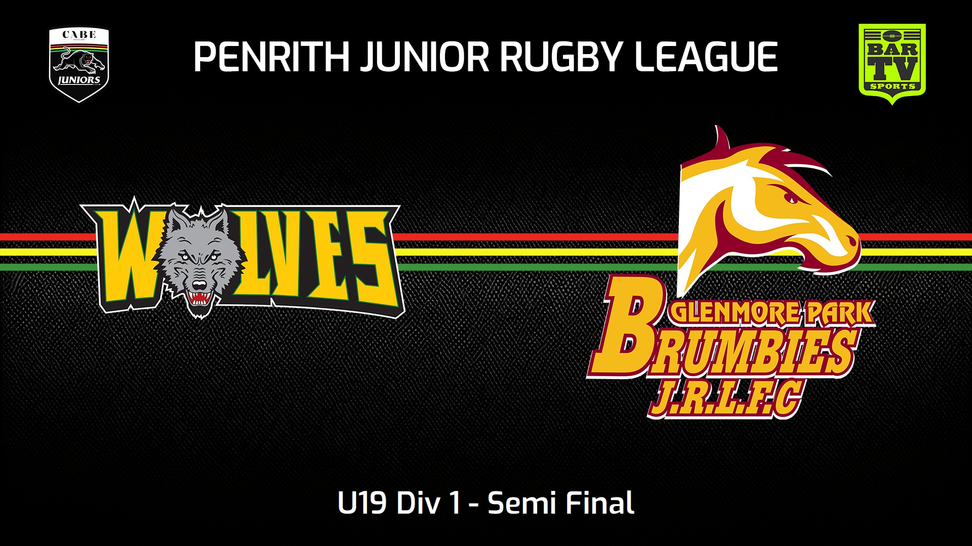 230813-Penrith & District Junior Rugby League Semi Final - U19 Div 1 - Windsor Wolves v Glenmore Park Brumbies Slate Image