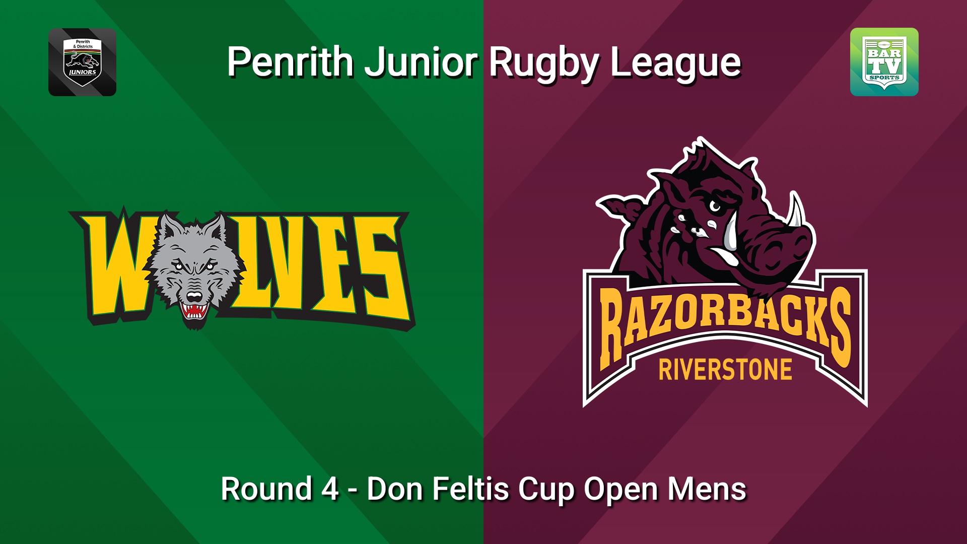 260425-video-Penrith & District Junior Rugby League Round 4 - Don Feltis Cup Open Mens - Windsor Wolves v Riverstone Slate Image