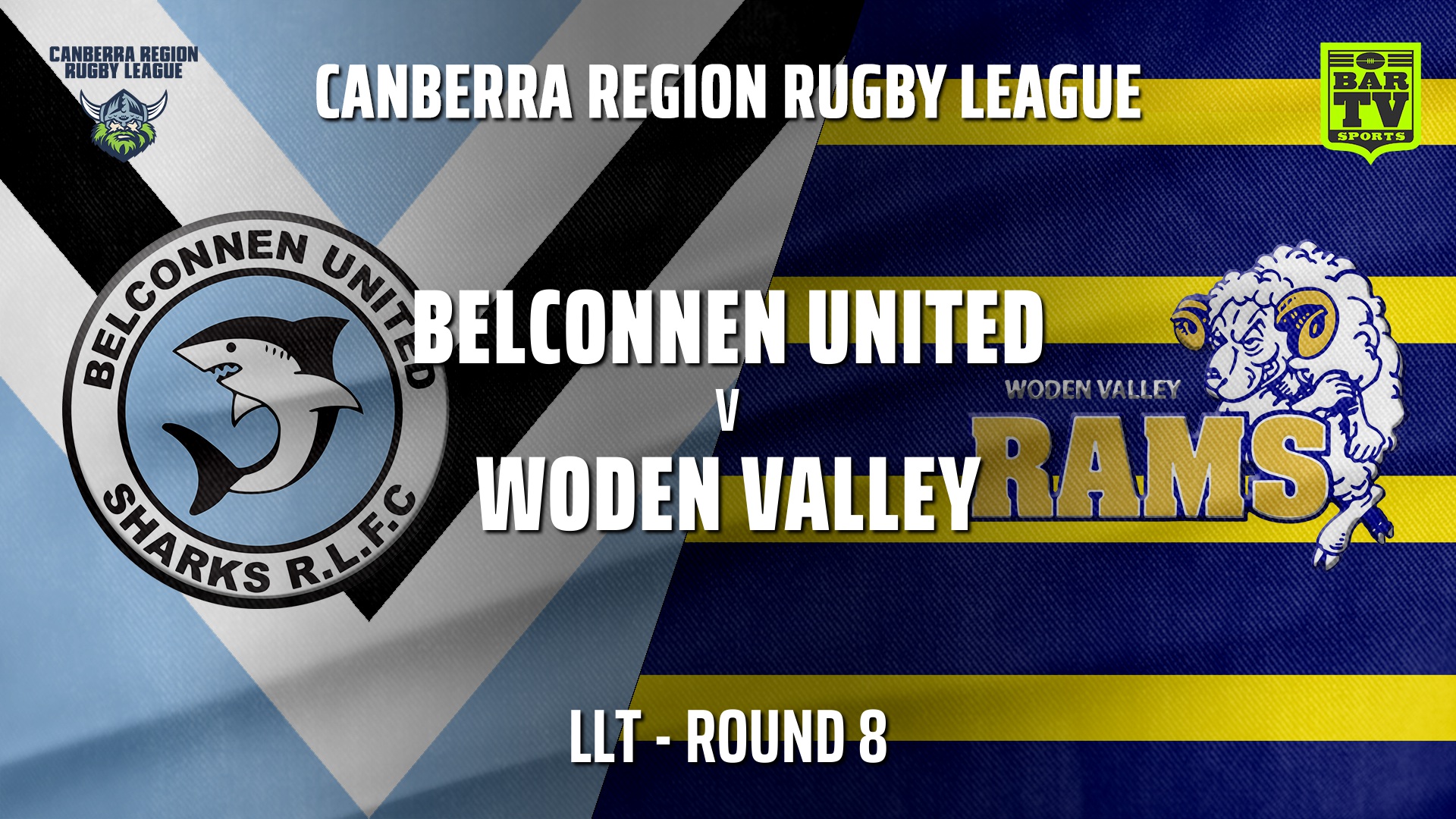 210605-CRRL Round 8 - Ladies League Tag - Belconnen United Sharks v Woden Valley Rams Slate Image