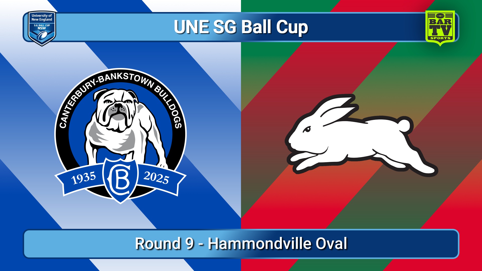 250405-video-UNE SG Ball Cup Round 9 - Canterbury-Bankstown Bulldogs v South Sydney Rabbitohs Slate Image