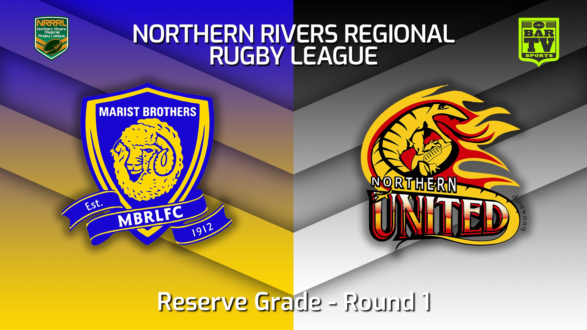 220424-Northern Rivers Round 1 - Reserve Grade - Lismore Marist Brothers v Northern United Slate Image