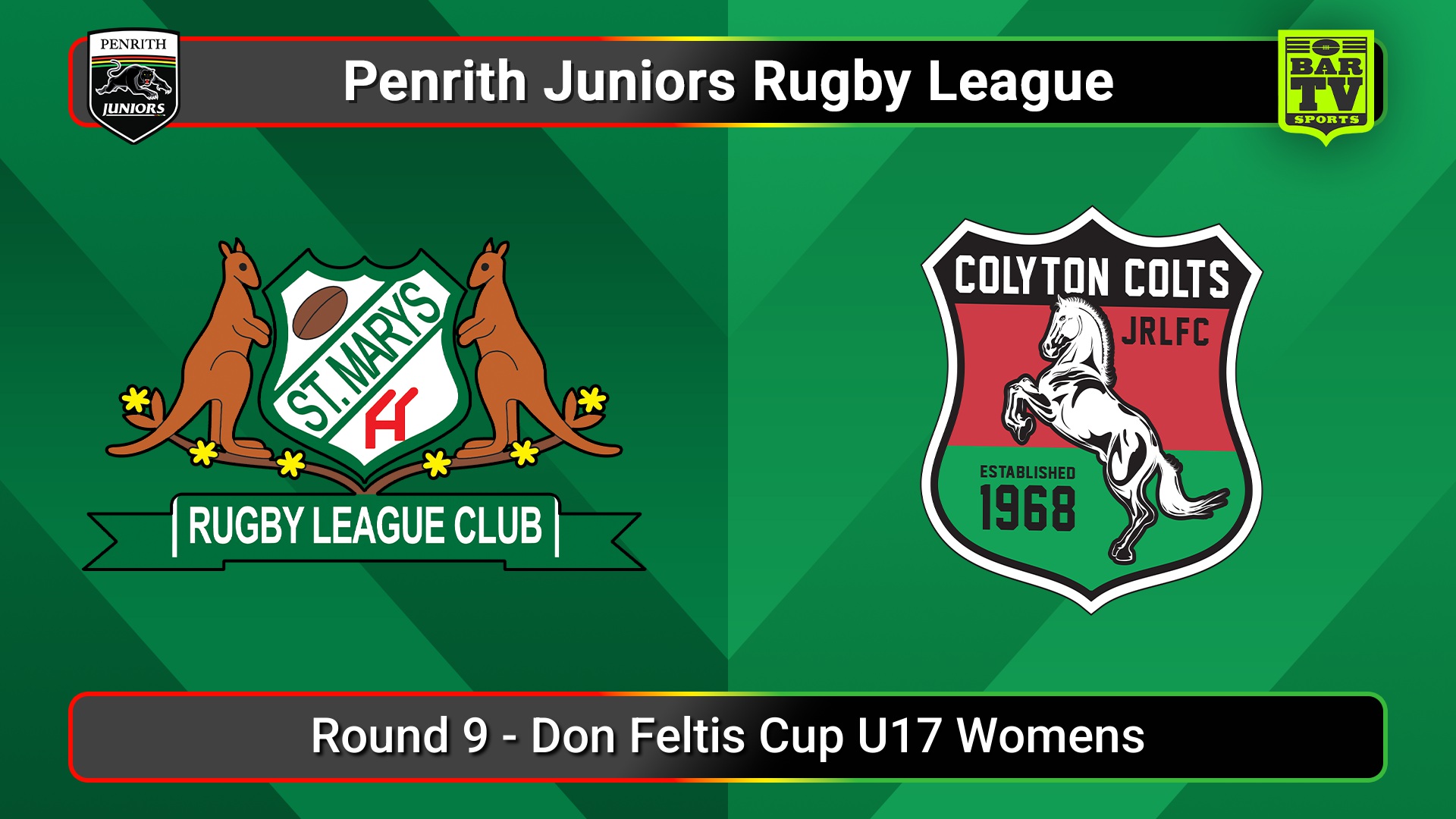 250620-video-Penrith & District Junior Rugby League Round 9 - Don Feltis Cup U17 Womens - St Marys v Colyton Slate Image