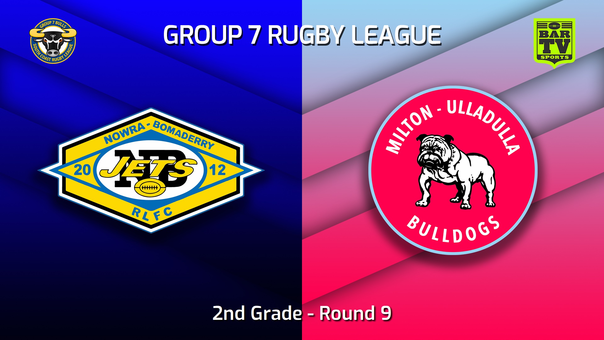 220619-South Coast Round 9 - 2nd Grade - Nowra-Bomaderry Jets v Milton-Ulladulla Bulldogs Slate Image