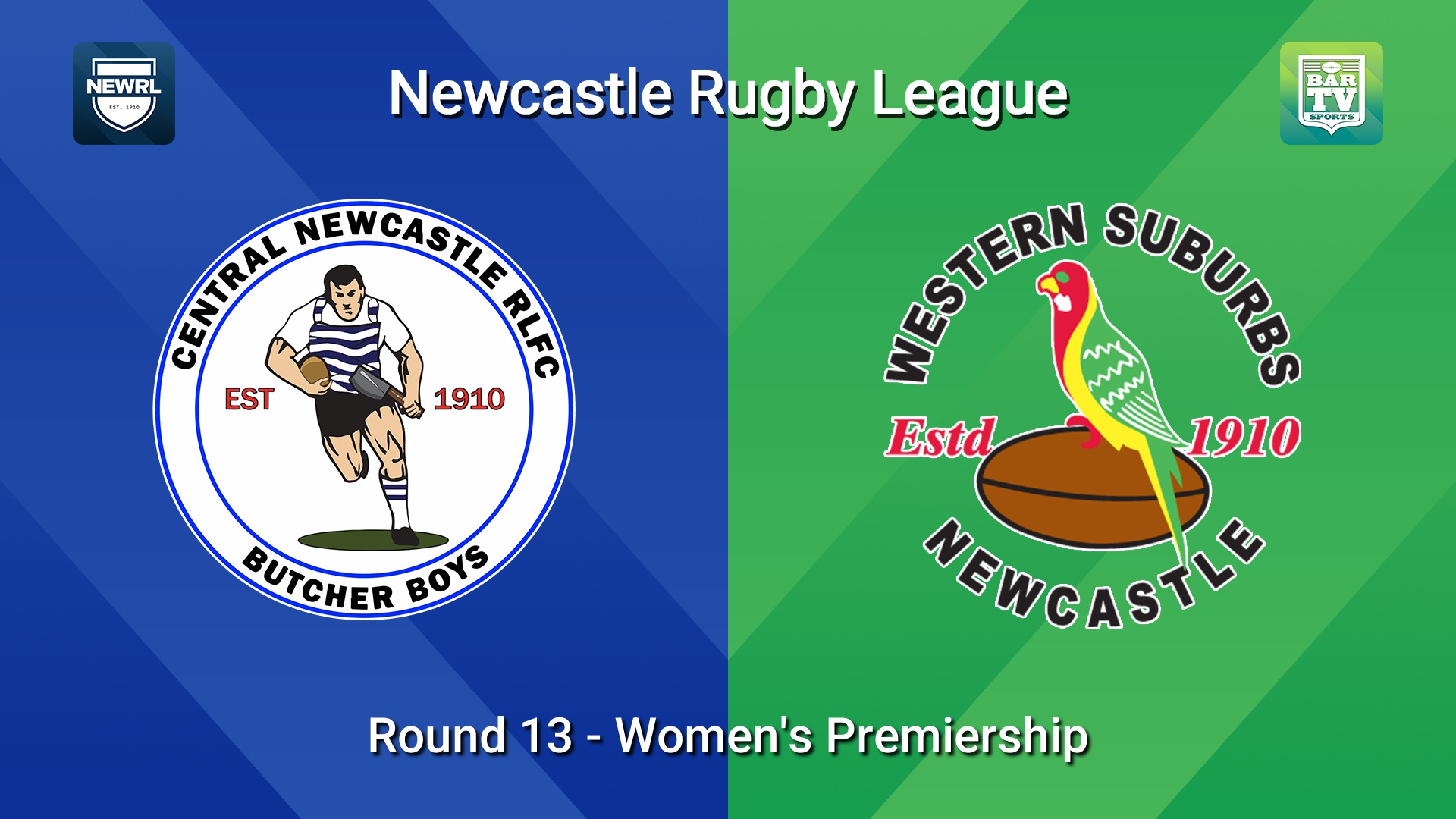 260801-video-Newcastle RL Round 13 - Women's Premiership - Central Newcastle v Western Suburbs Rosellas Slate Image
