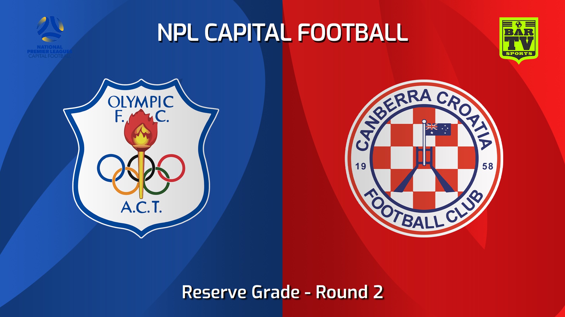 240414-NPL Women - Reserve Grade - Capital Football Round 2 - Canberra Olympic FC W v Canberra Croatia FC W Slate Image