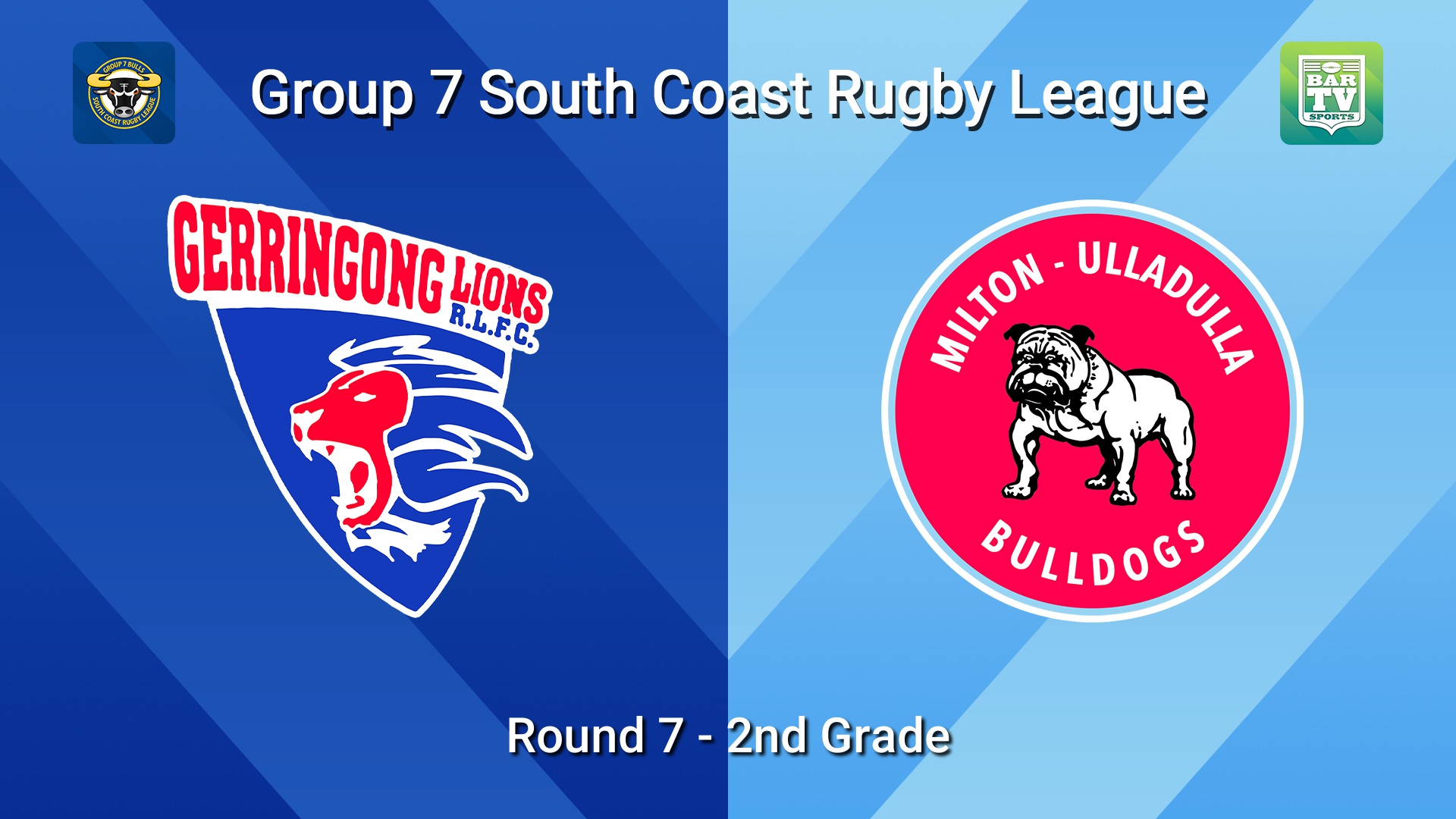 260711-video-South Coast Round 7 - 2nd Grade - Gerringong v Milton-Ulladulla Bulldogs Slate Image