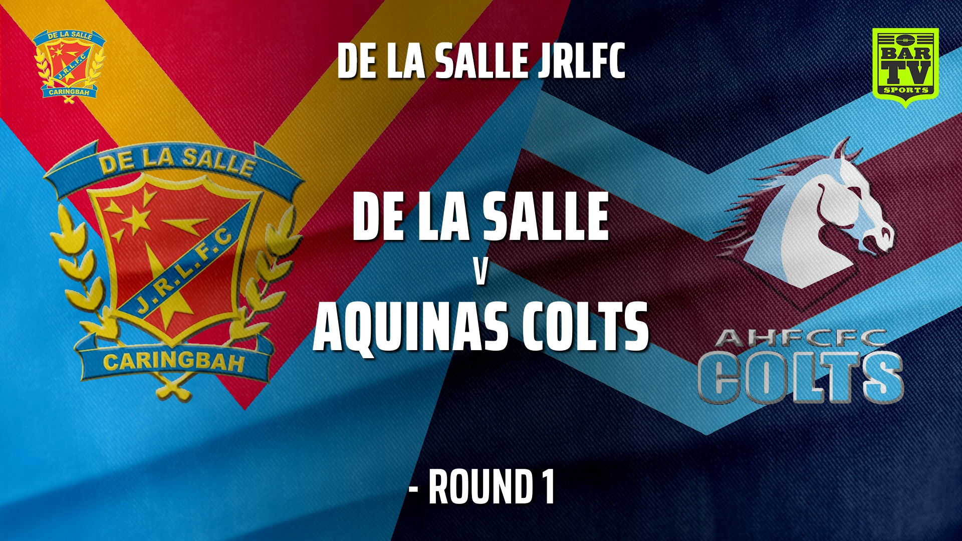 210502-De La Salle Under 17s Silver Round 1  - De La Salle v Aquinas Colts Slate Image