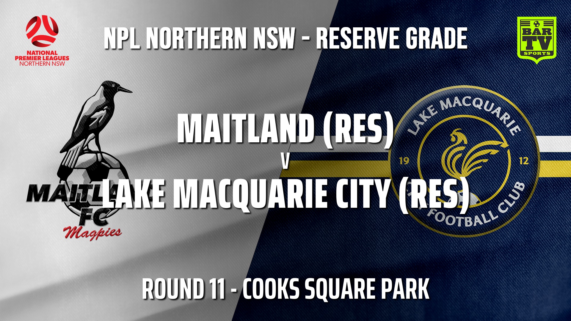 210618-Northern NPL Reserves Round 11 - Maitland FC v Lake Macquarie City FC Slate Image