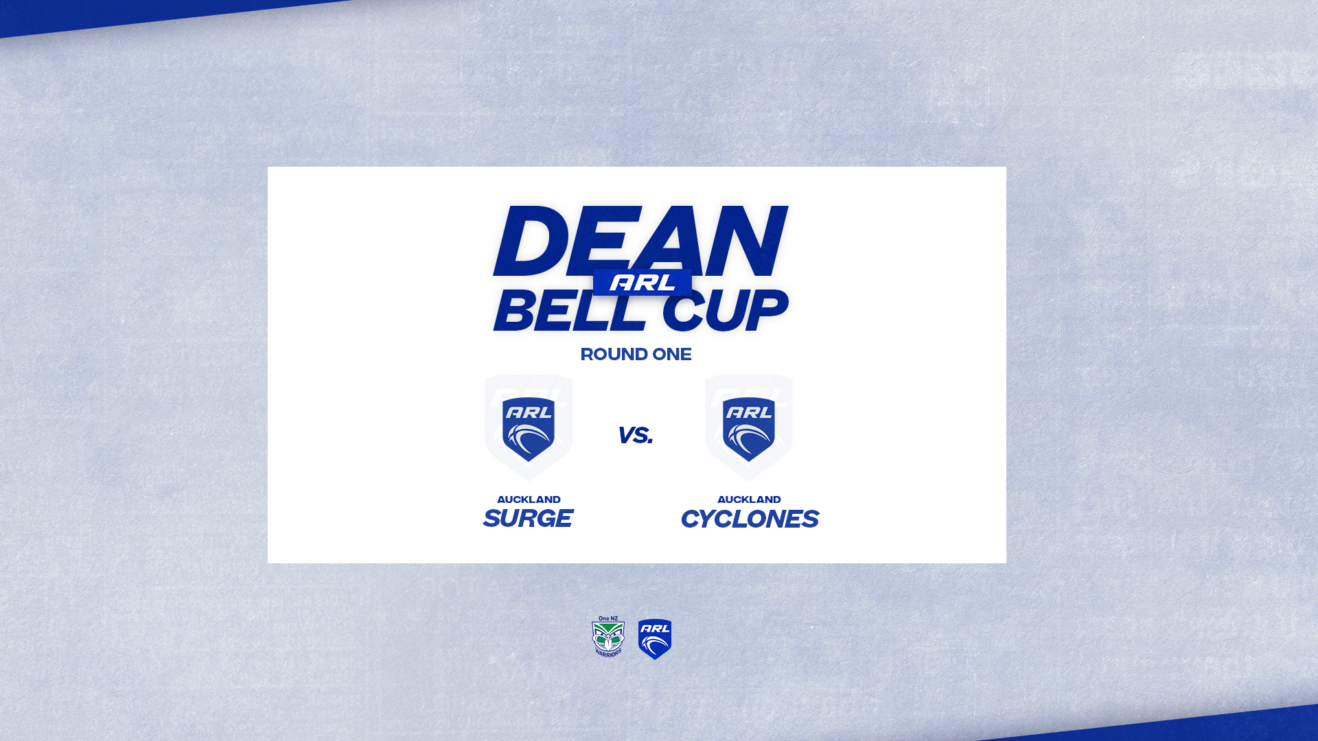 260131-video-ARL Pathways ROUND 1 - Dean Bell Cup - Surge v Cyclones Slate Image