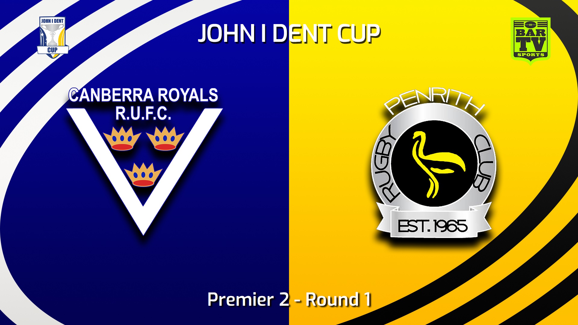 230415-John I Dent (ACT) Round 1 - Premier 2 - Canberra Royals v Penrith Emus Slate Image