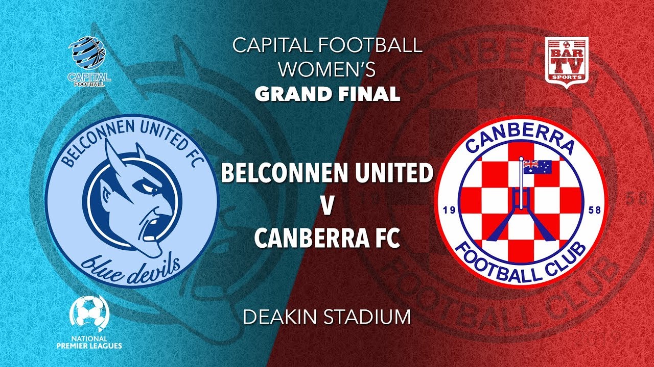 NPL Women - Capital Territory Grand Final - Belconnen United FC (women) v Canberra FC (women) Slate Image