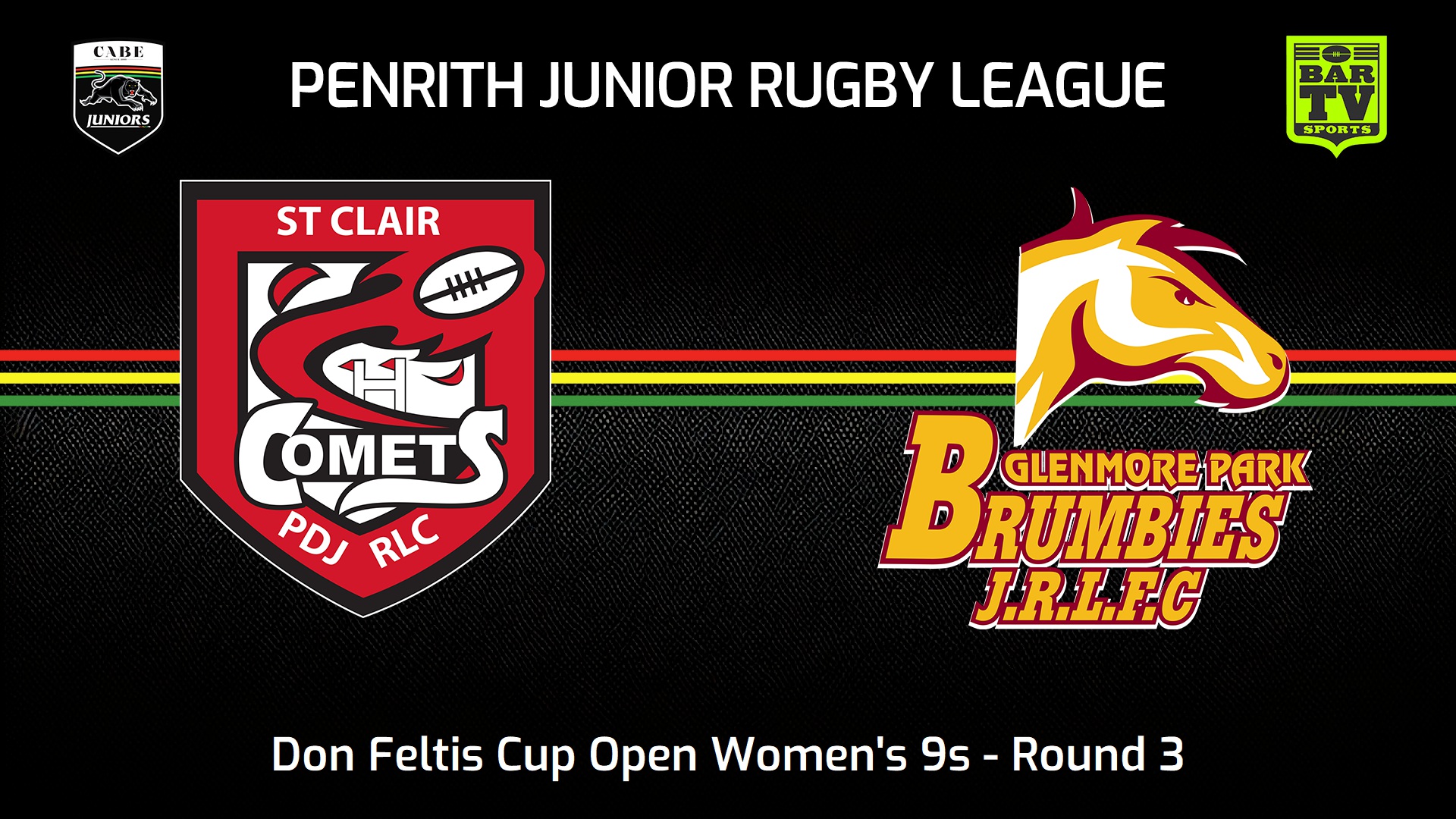 240721-video-Penrith & District Junior Rugby League Round 3 - Don Feltis Cup Open Women's 9s - St Clair v Glenmore Park Brumbies Slate Image