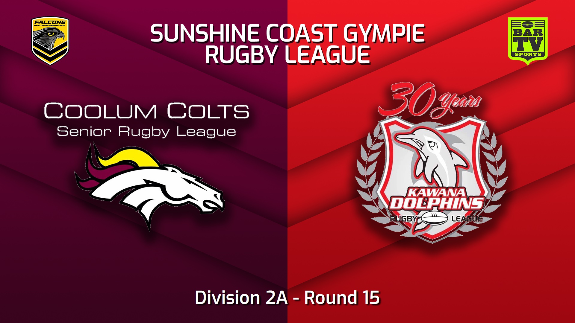 220729-Sunshine Coast RL Round 15 - Division 2A - Coolum Colts v Kawana Dolphins Slate Image