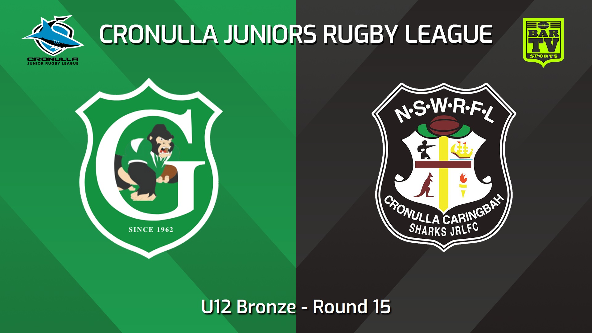 240810-video-Cronulla Juniors Round 15 - U12 Bronze - Gymea Gorillas v Cronulla Caringbah Slate Image