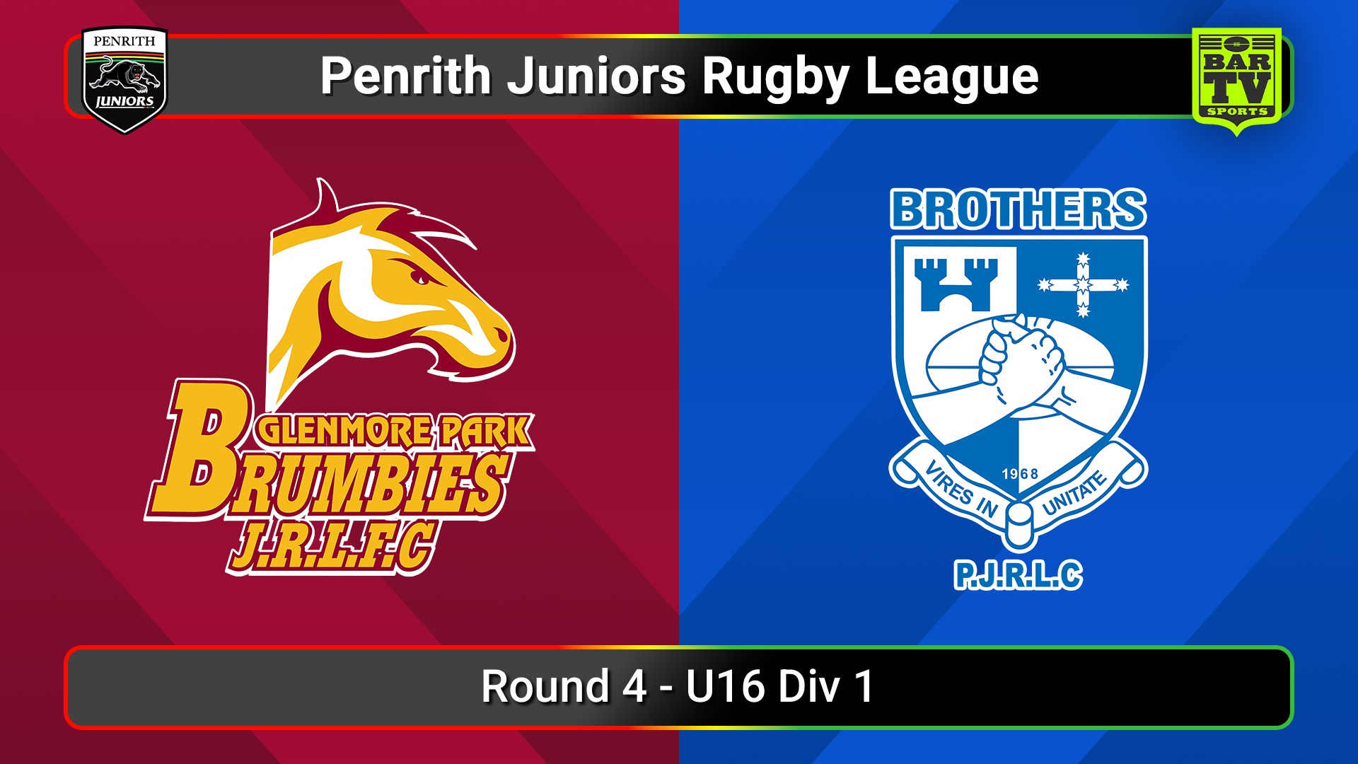250503-video-Penrith & District Junior Rugby League Round 4 - U16 Div 1 - Glenmore Park v Brothers Slate Image