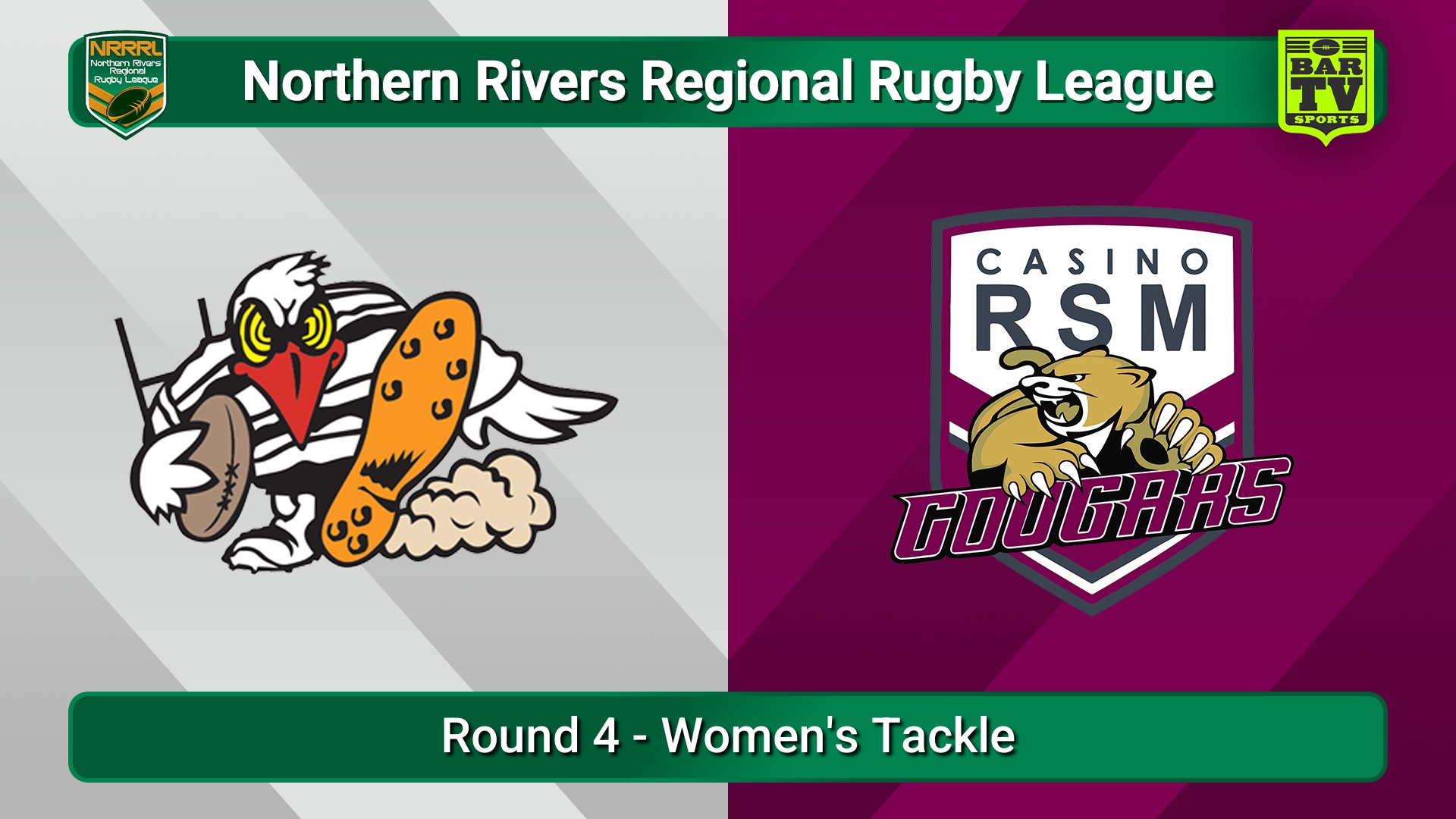 250719-video-Northern Rivers Round 4 - Women's Tackle - Tweed Heads v Casino RSM Cougars Slate Image