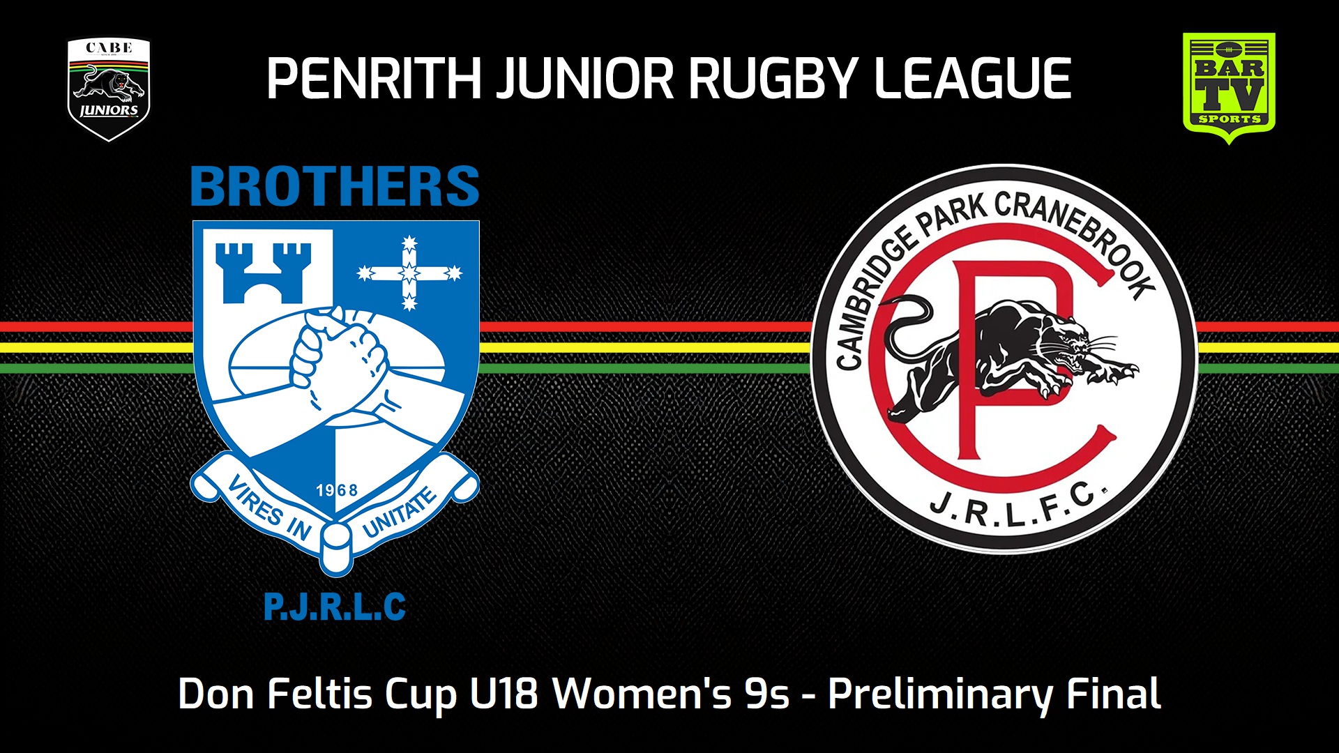 240901-video-Penrith & District Junior Rugby League Preliminary Final - Don Feltis Cup U18 Women's 9s - Brothers v Cambridge Park Slate Image