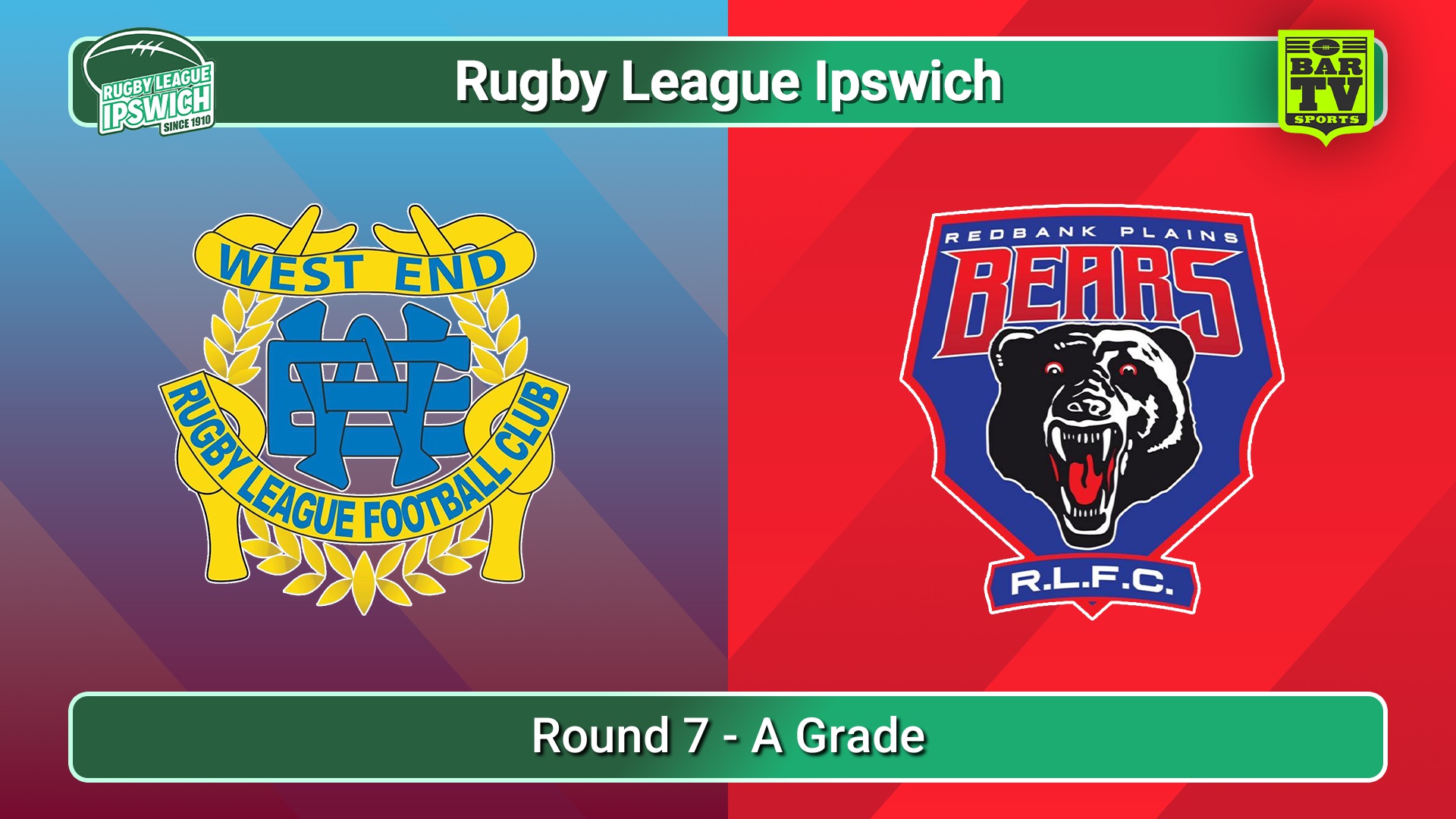 250614-video-Rugby League Ipswich Round 7 - A Grade - West End v Redbank Plains Bears Slate Image