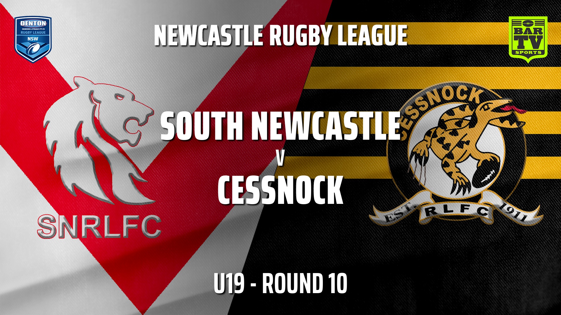 210605-Newcastle Rugby League Round 10 - U19 - South Newcastle v Cessnock Goannas Slate Image