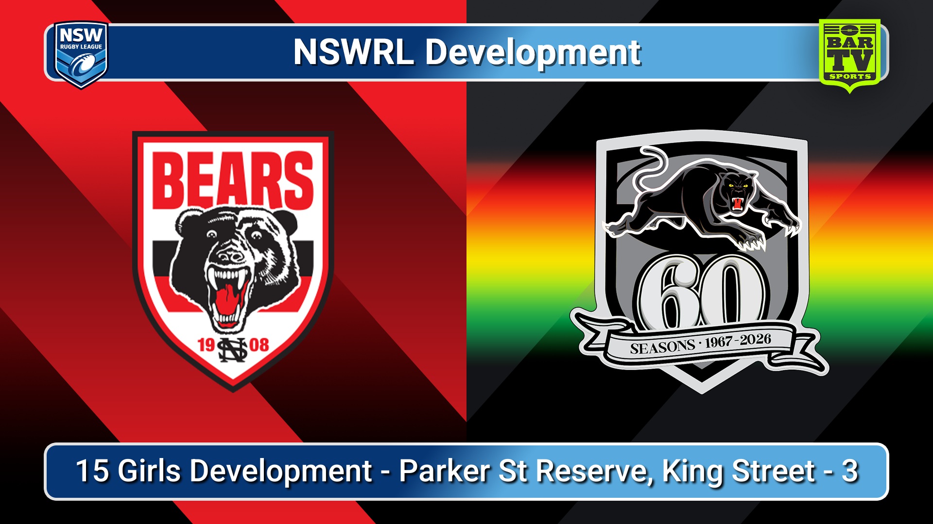 260716-video-NSWRL Development Game 35 - 15 Girls Development - North Sydney Bears v Penrith Panthers Slate Image