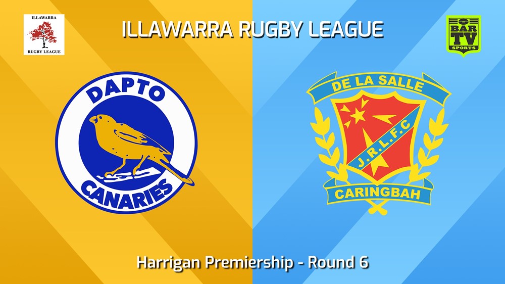 240525-video-Illawarra Round 6 - Harrigan Premiership - Dapto Canaries v De La Salle Slate Image