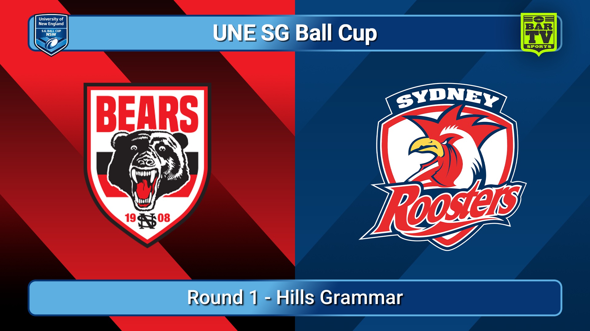 250201-video-UNE SG Ball Cup Round 1 - North Sydney Bears v Sydney Roosters Slate Image