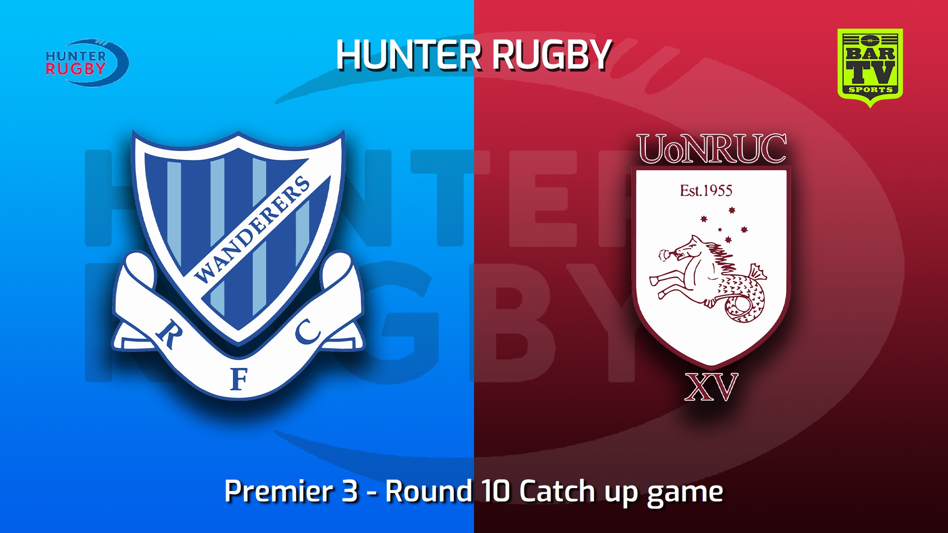 220817-Hunter Rugby Round 10 Catch up game - Premier 3 - Wanderers v University Of Newcastle Slate Image