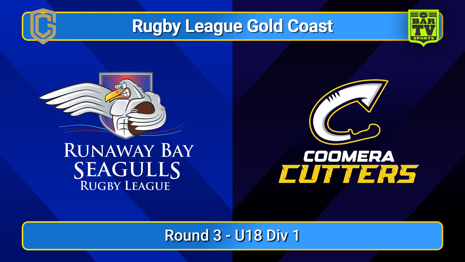 250427-video-Gold Coast Round 3 - U18 Div 1 - Runaway Bay Seagulls v Coomera Cutters Slate Image