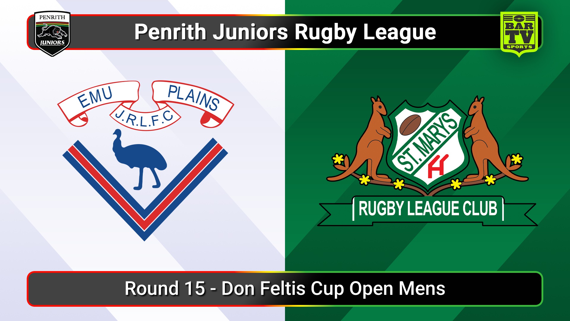 250727-video-Penrith & District Junior Rugby League Round 15 - Don Feltis Cup Open Mens - Emu Plains v St Marys Slate Image