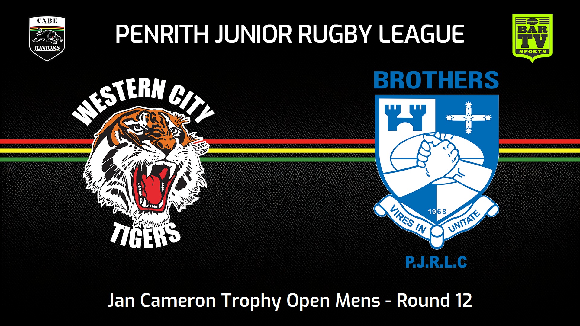 240707-video-Penrith & District Junior Rugby League Round 12 - Open Men Division 3 - Western City Tigers v Brothers Slate Image