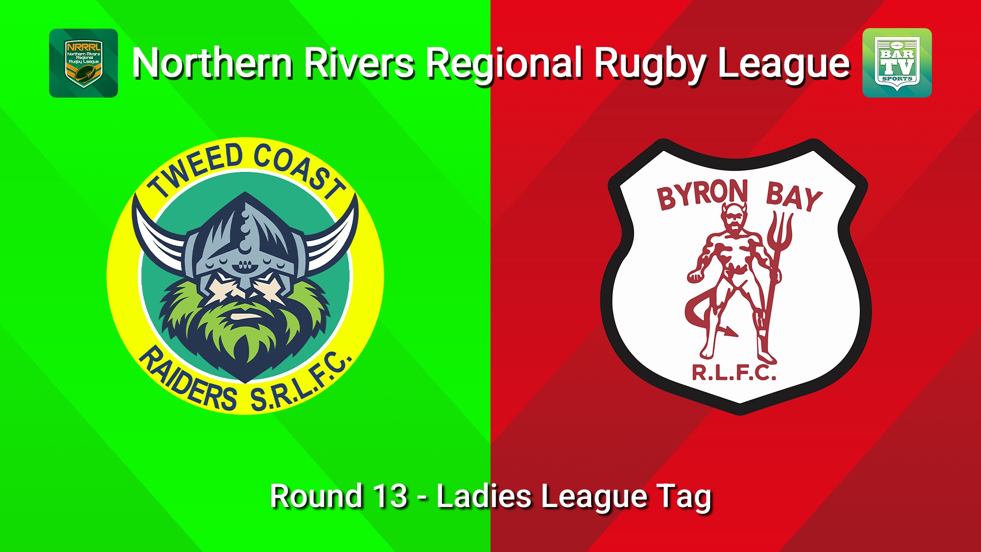 260726-video-Northern Rivers Round 13 - Ladies League Tag - Tweed Coast Raiders v Byron Bay Red Devils Slate Image