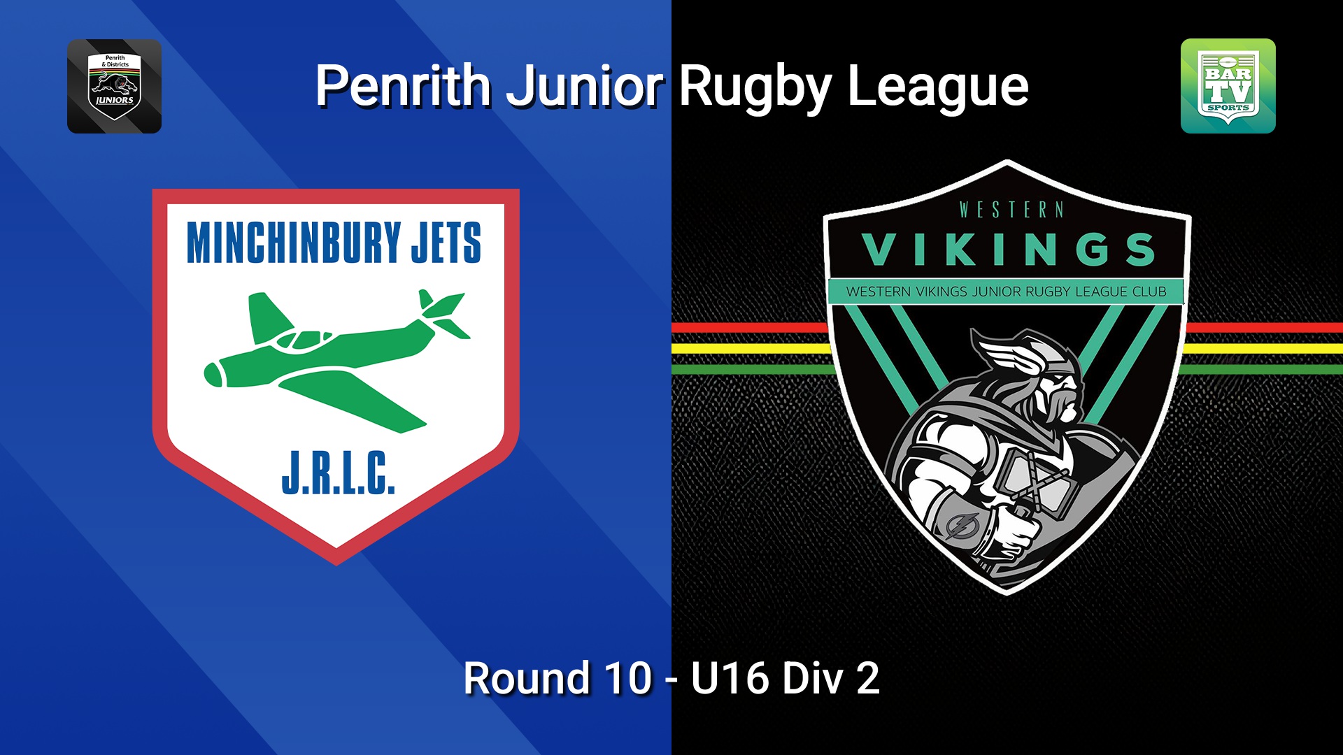 260704-video-Penrith & District Junior Rugby League Round 10 - U16 Div 2 - Minchinbury v Western Vikings Slate Image