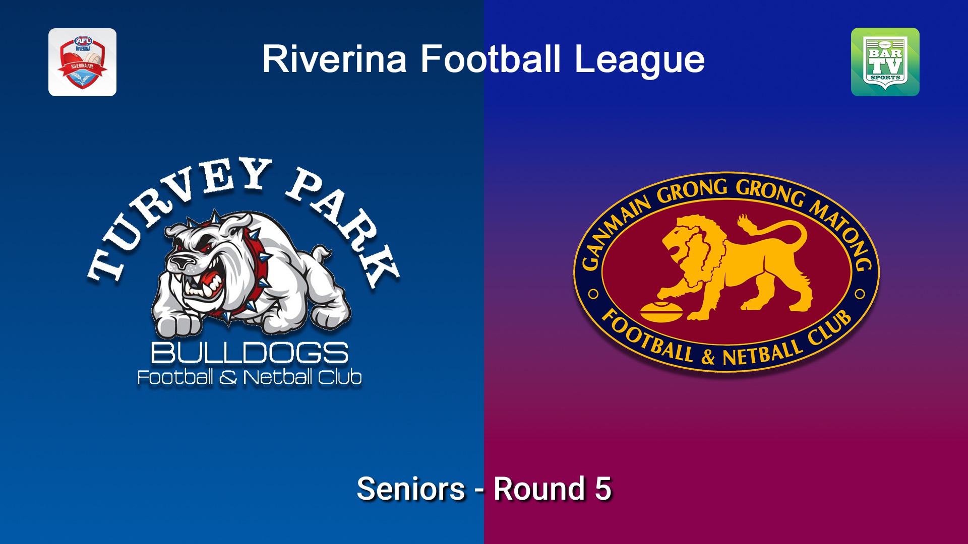 260509-video-Riverina Football League Round 5 - Seniors - Turvey Park Bulldogs v GGGM Lions Slate Image