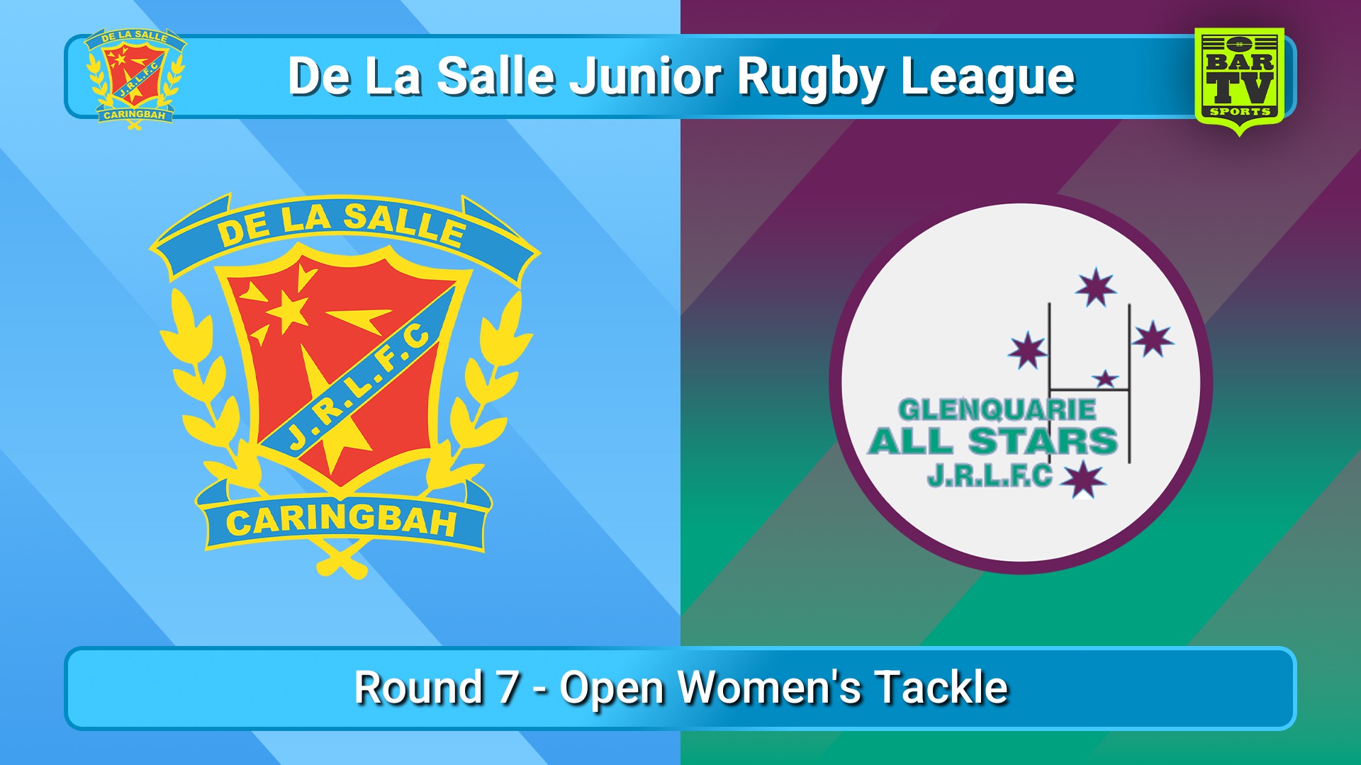 250601-video-De La Salle Round 7 - Open Women's Tackle - De La Salle v Glenquarie All Stars Slate Image