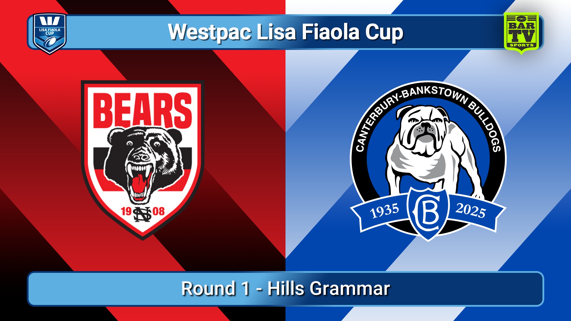 250201-video-Westpac Lisa Fiaola Cup (Metropolitan) Round 1 - North Sydney Bears v Canterbury-Bankstown Bulldogs Slate Image