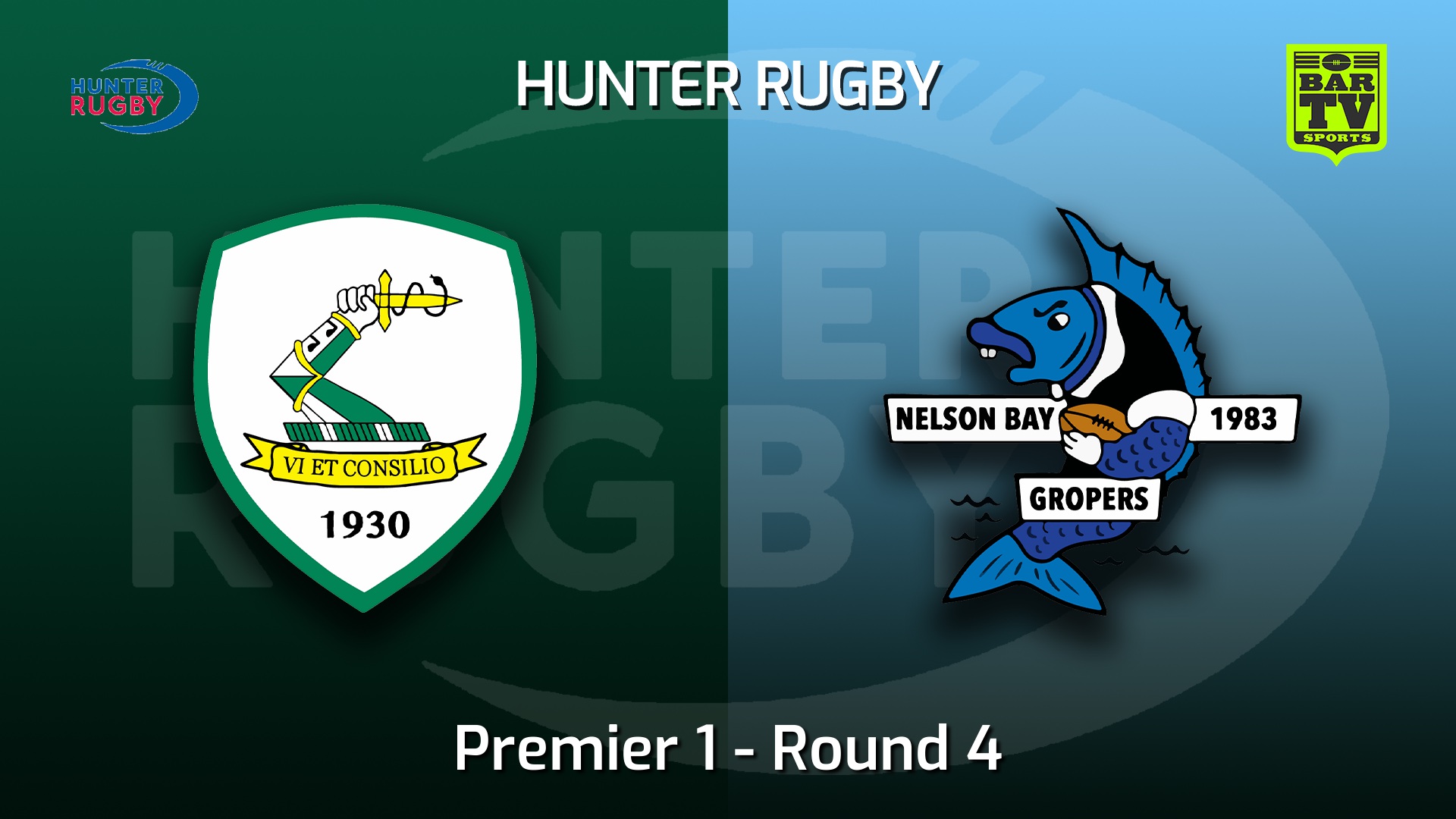 220514-Hunter Rugby Round 4 - Premier 1 - Merewether Carlton v Nelson Bay Gropers Slate Image