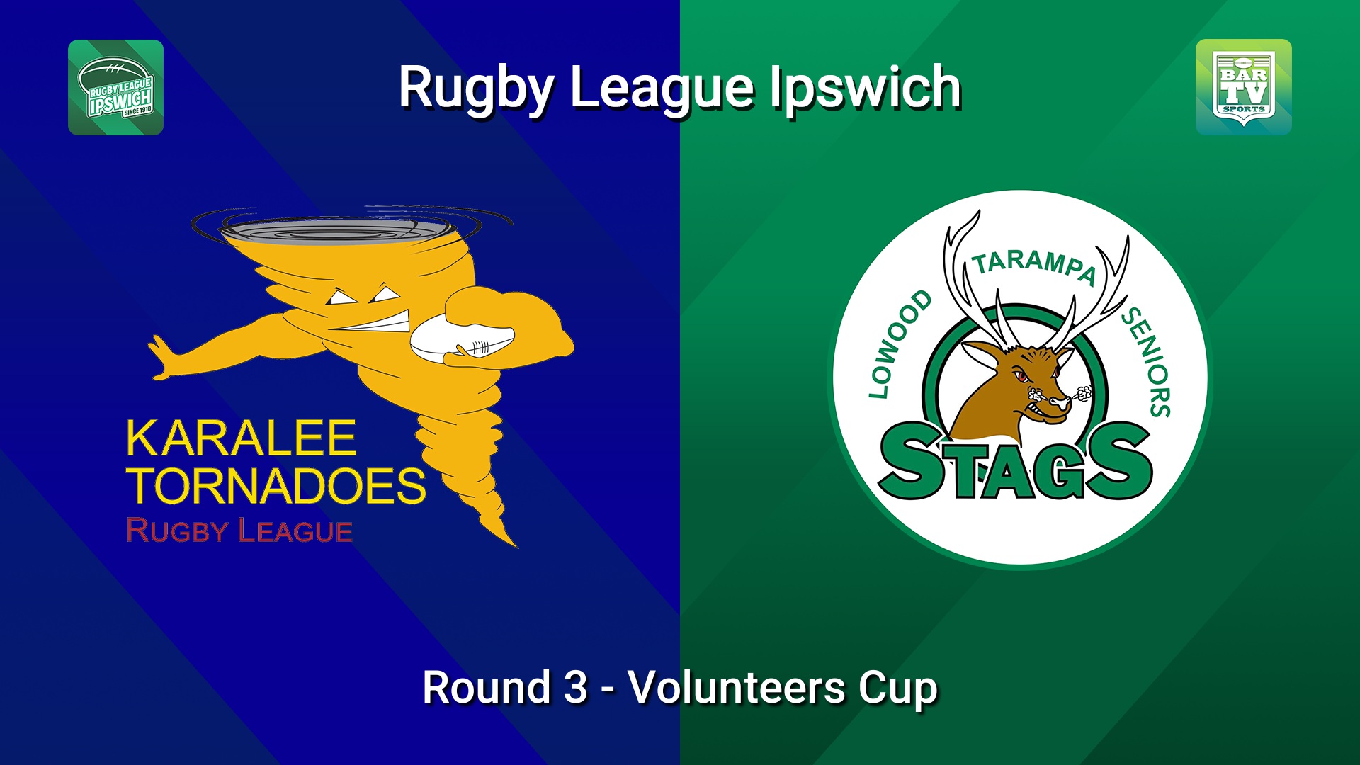 260412-video-Rugby League Ipswich Round 3 - Volunteers Cup - Karalee v Lowood Stags Slate Image