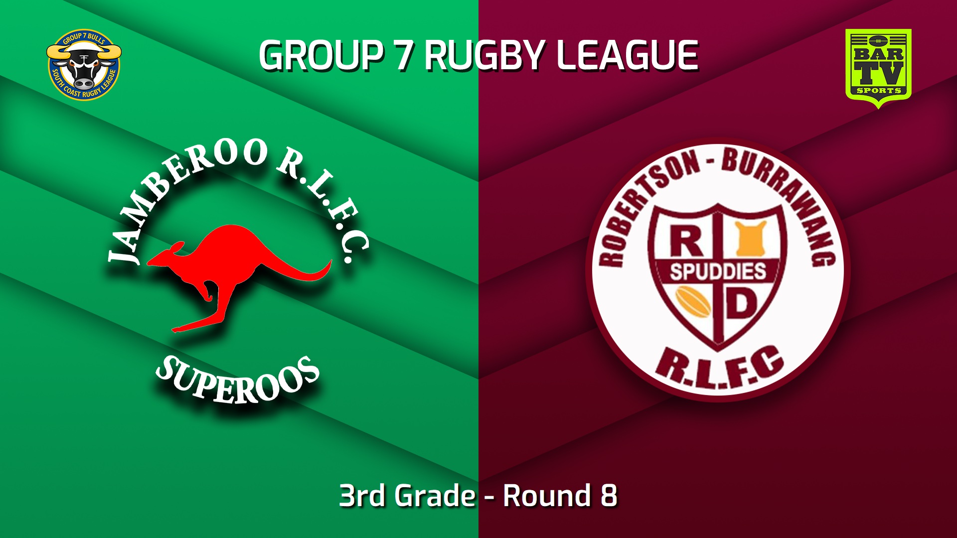 230520-South Coast Round 8 - 3rd Grade - Jamberoo Superoos v Robertson Spuddies Slate Image