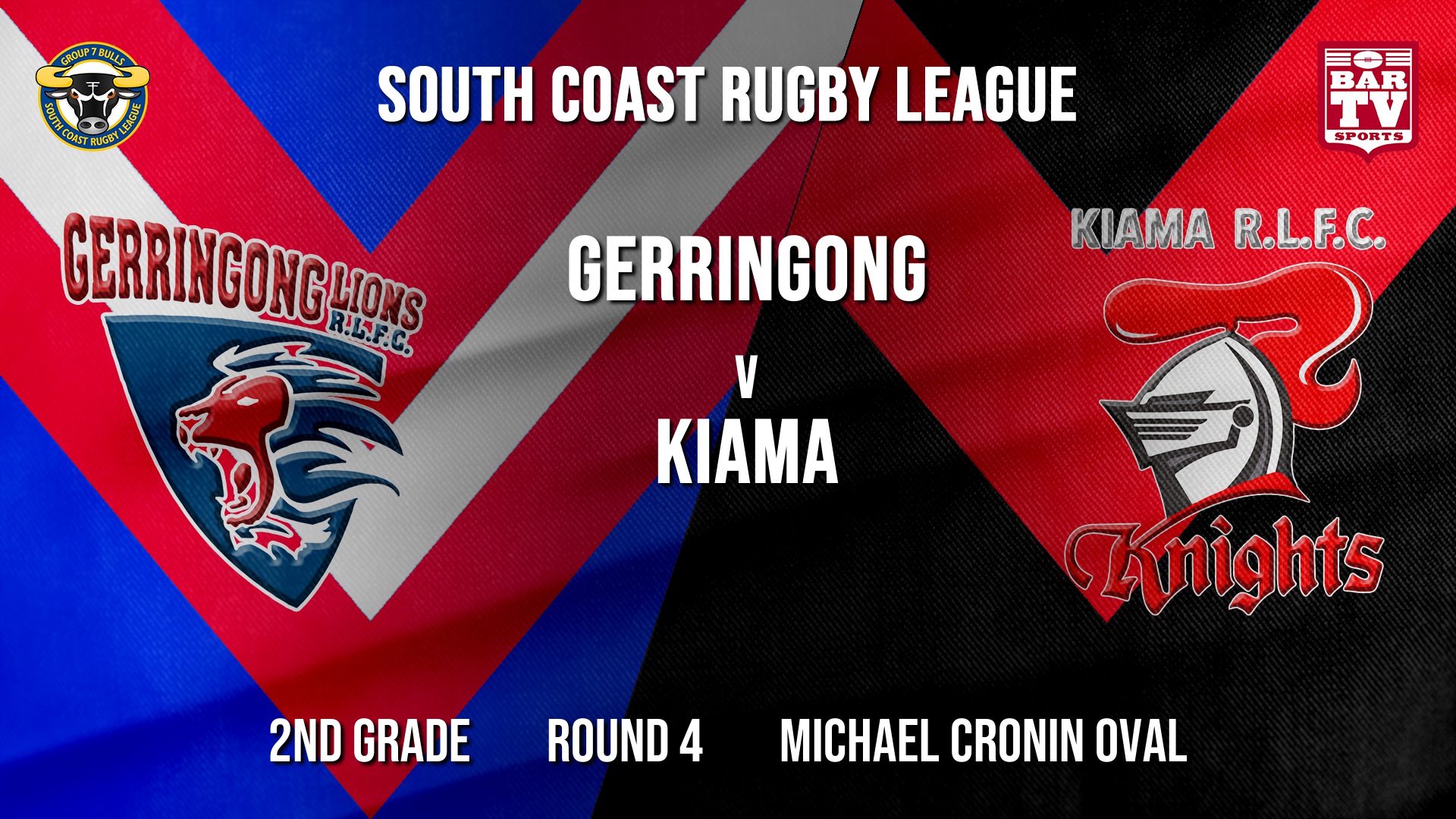 Group 7 RL Round 4 - 2nd Grade - Gerringong v Kiama Knights Slate Image
