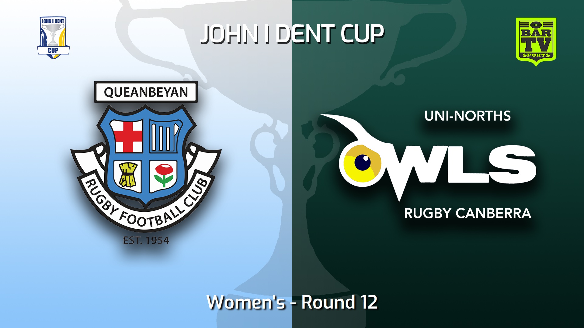 220716-John I Dent (ACT) Round 12 - Women's - Queanbeyan Whites v UNI-Norths Slate Image