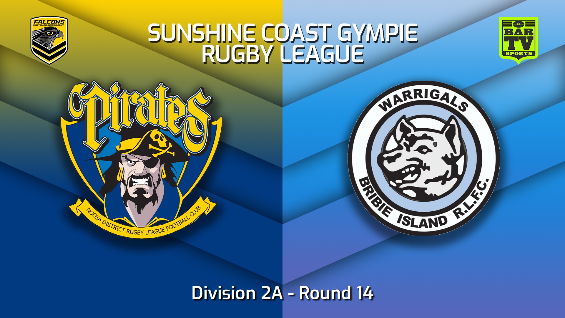 220723-Sunshine Coast RL Round 14 - Division 2A - Noosa Pirates v Bribie Island Warrigals Slate Image
