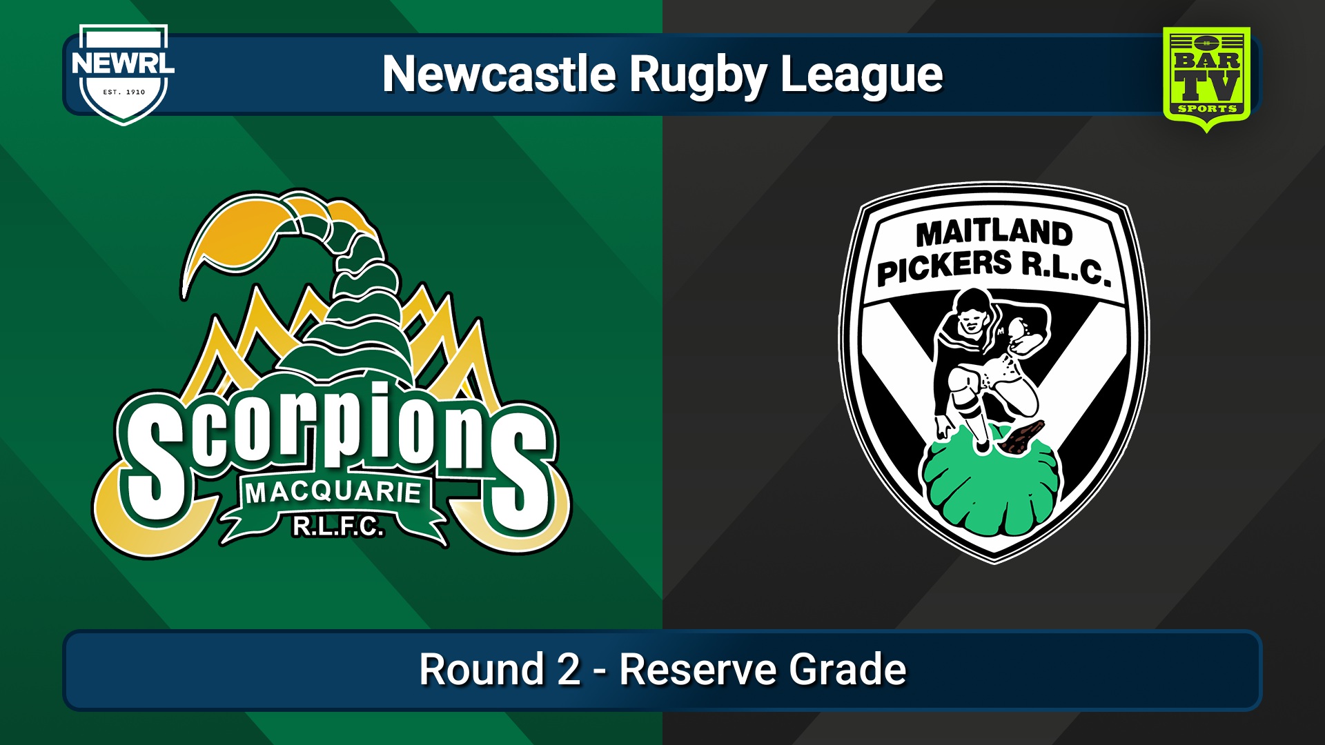 250418-video-Newcastle RL Round 2 - Reserve Grade - Macquarie Scorpions v Maitland Pickers Slate Image