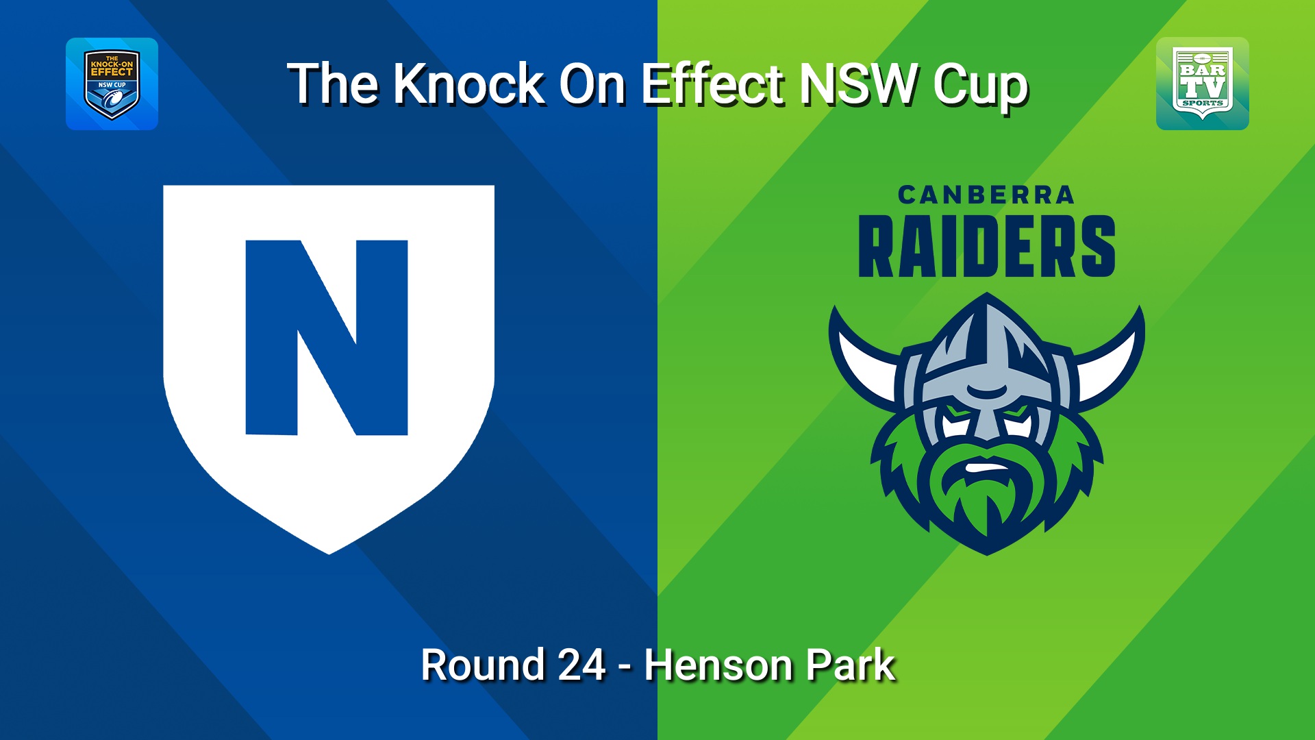 260815-video-The Knock-On Effect NSW Cup Round 24 - Newtown Jets v Canberra Raiders Slate Image