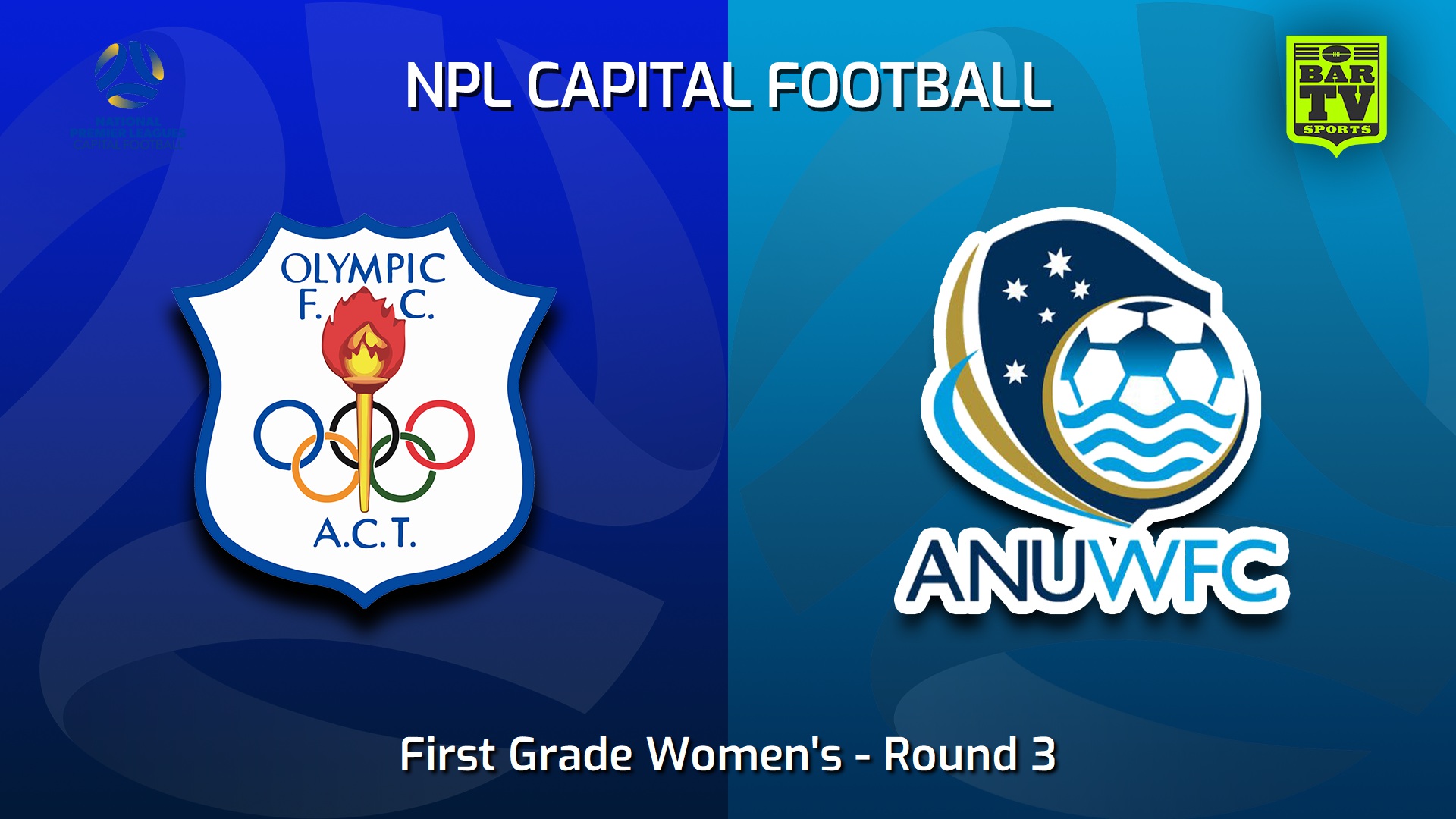 230430-Capital Womens Round 3 - Canberra Olympic FC (women) v ANU WFC (women) Slate Image