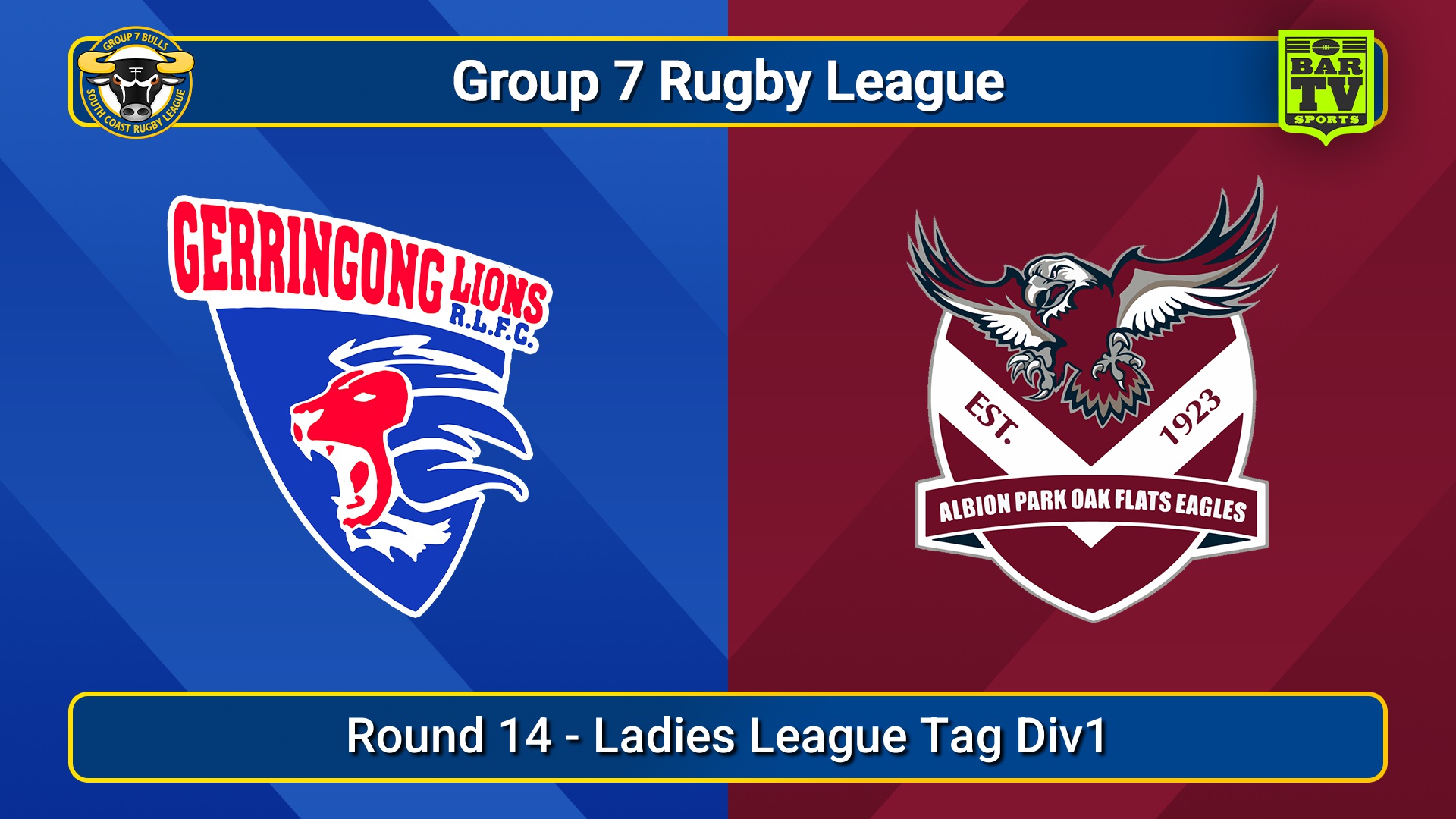 250726-video-South Coast Round 14 - Ladies League Tag Div1 - Gerringong v Albion Park Oak Flats Slate Image