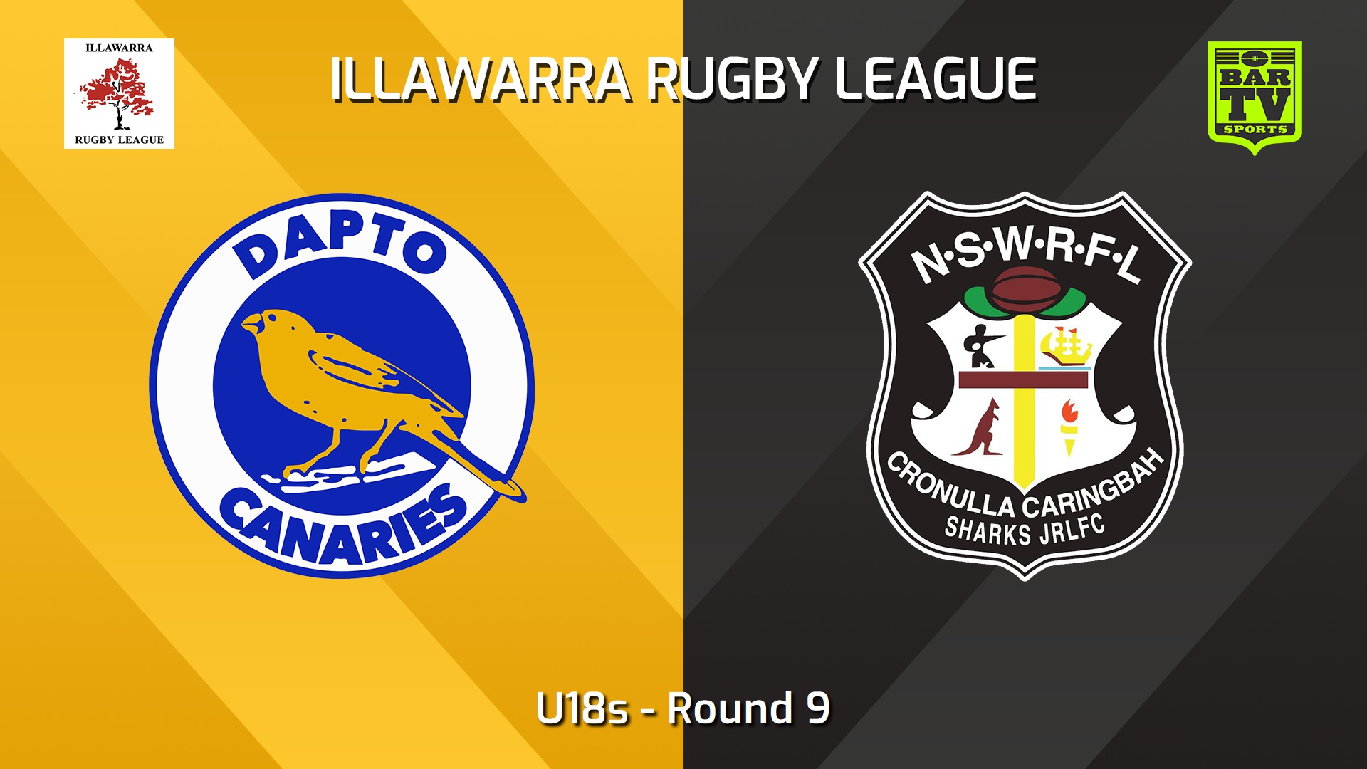 240629-video-Illawarra Round 9 - U18s - Port Kembla/Dapto v Cronulla Caringbah Slate Image