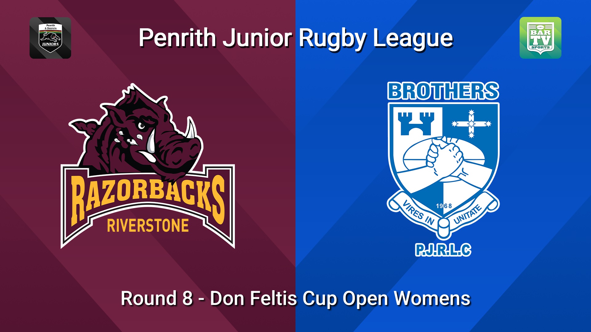 260614-video-Penrith & District Junior Rugby League Round 8 - Don Feltis Cup Open Womens - Riverstone v Brothers Slate Image