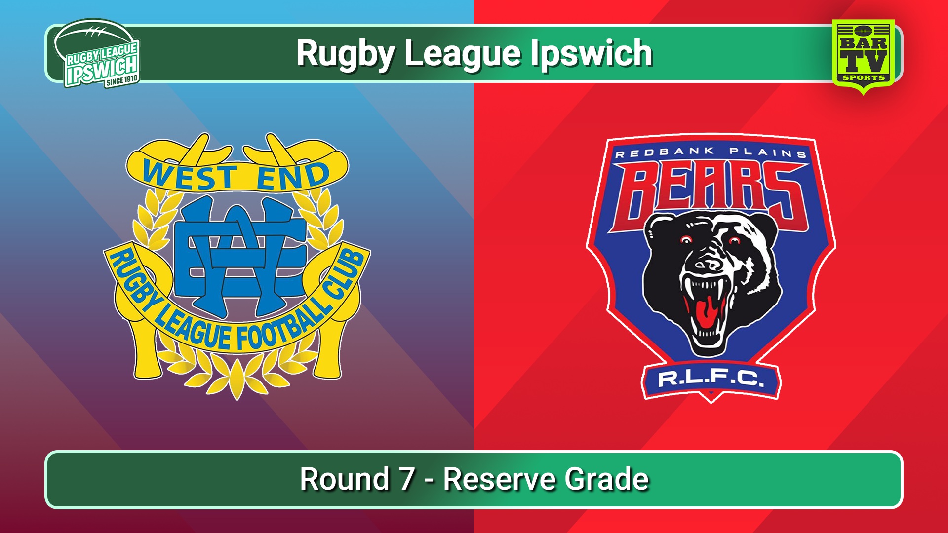 250614-video-Rugby League Ipswich Round 7 - Reserve Grade - West End v Redbank Plains Bears Slate Image