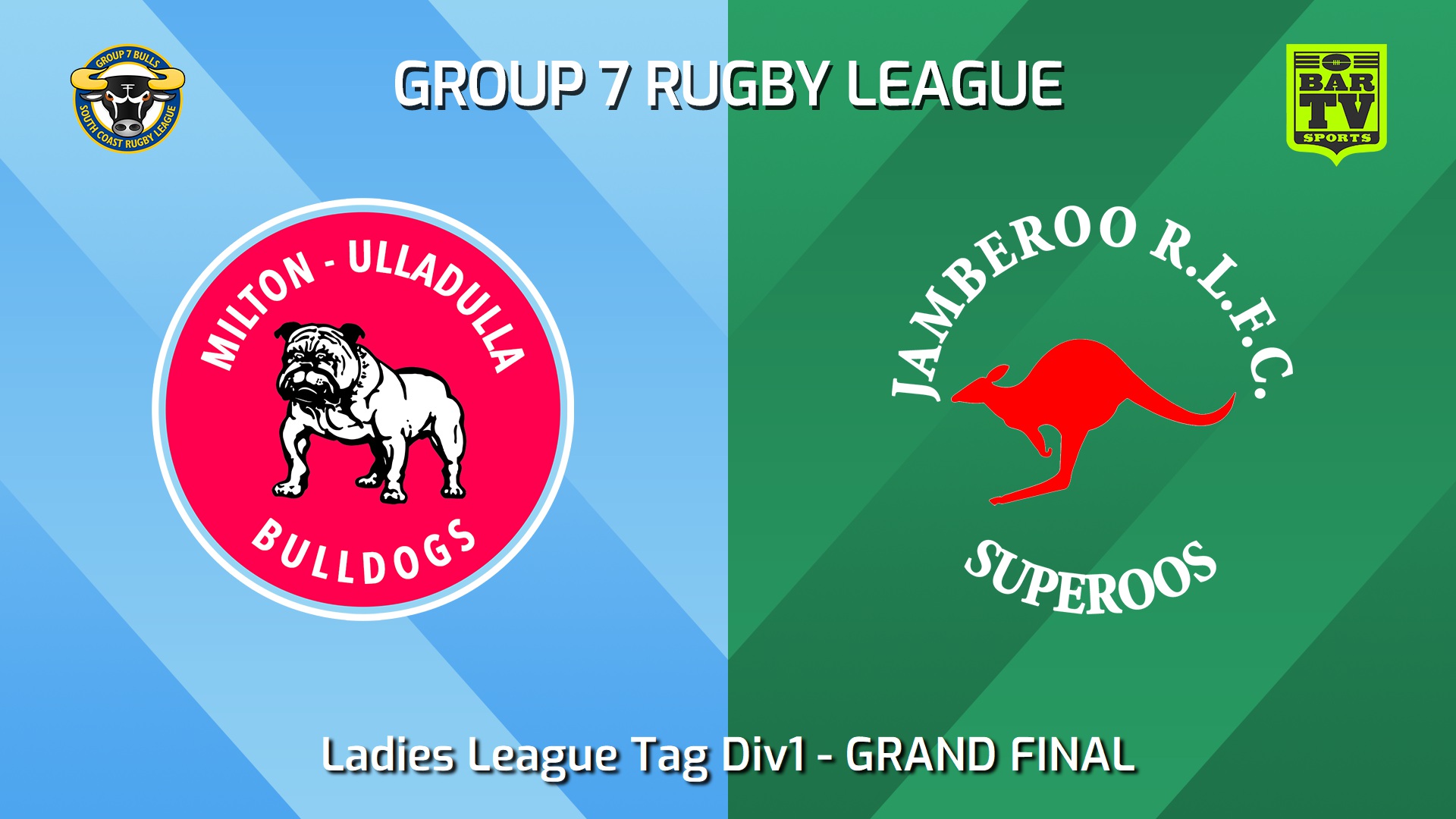 240908-video-South Coast GRAND FINAL - Ladies League Tag Div1 - Milton-Ulladulla Bulldogs v Jamberoo Superoos Slate Image