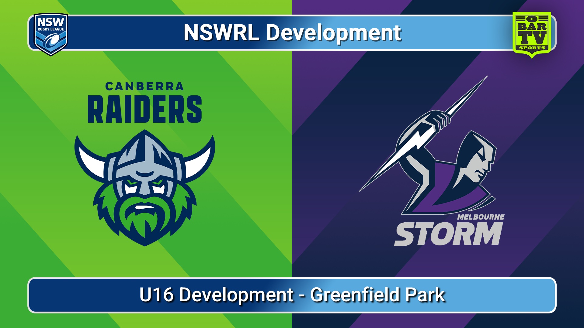 260414-video-NSWRL Development U16 Development - Canberra Raiders v Melbourne Storm Slate Image